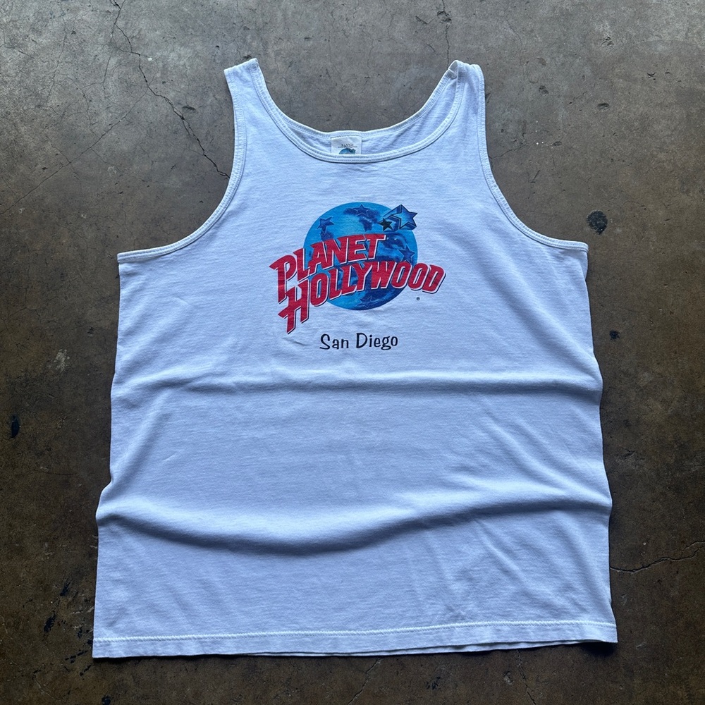 (XL) Planet Hollywood Tank Top San Diego Tee